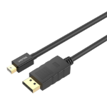 UNITEK Y-C611BK DisplayPort cable 2 m Mini DisplayPort Black