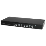 StarTech.com 8 Port 1U Rackmount USB KVM Switch Kit with OSD and Cables