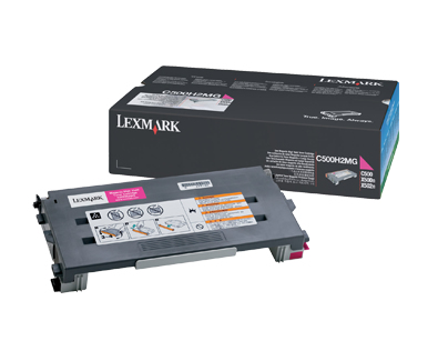 Lexmark C500H2MG Toner magenta, 3K pages/5% for Lexmark C 500