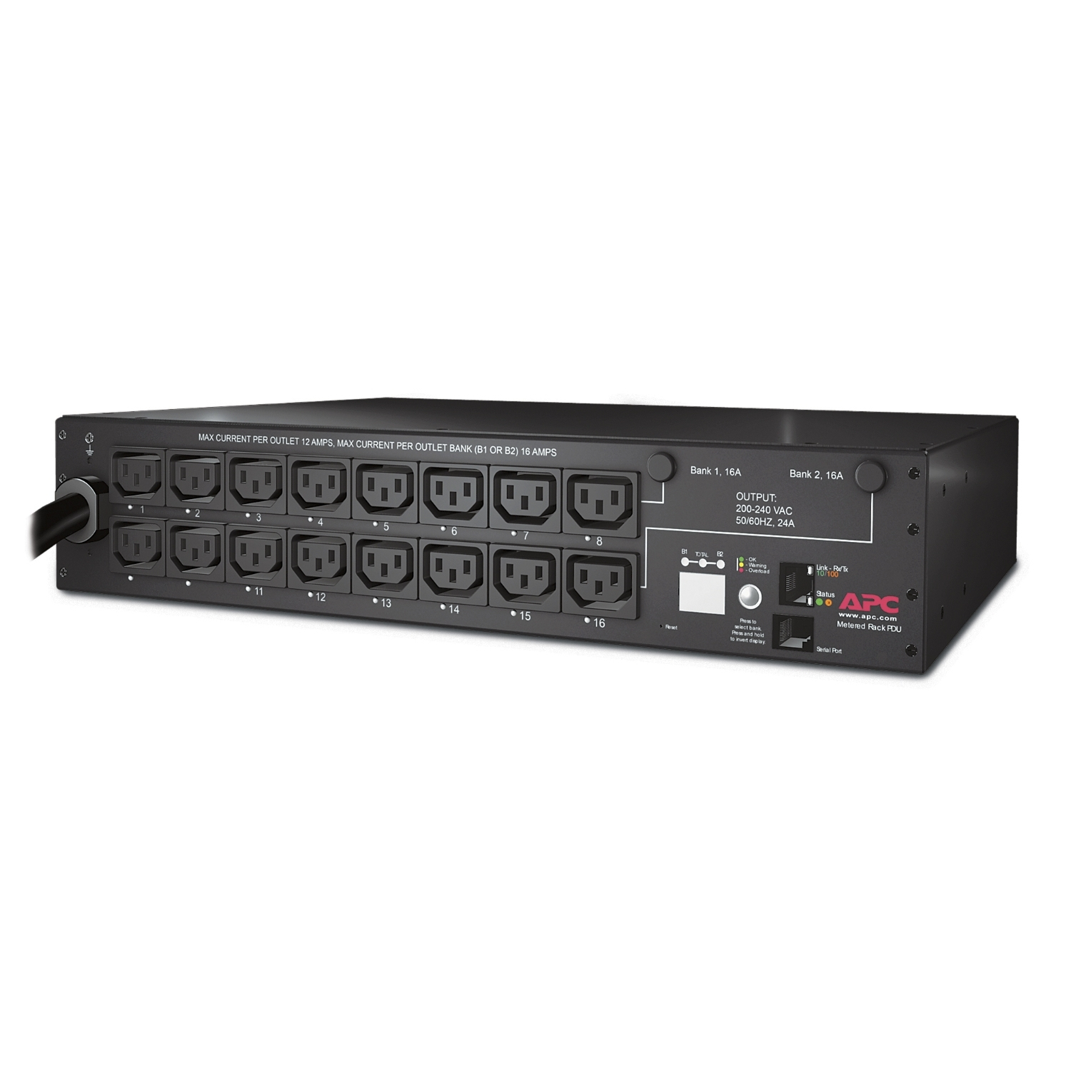 Apc Rack Pdu. Switched. 2U. 30A. 208V. (16)C13