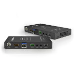 WyreStorm EXF-300-H2 AV extender AV transmitter & receiver Black