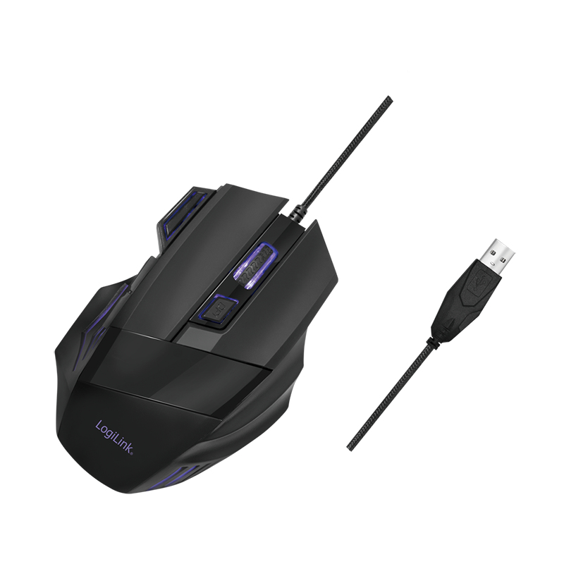 Image of LogiLink ID0202 mouse Right-hand USB Type-A Optical 2400 DPI