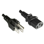 Microconnect PE110450SVT power cable Black 5 m NEMA 5-15P C13 coupler