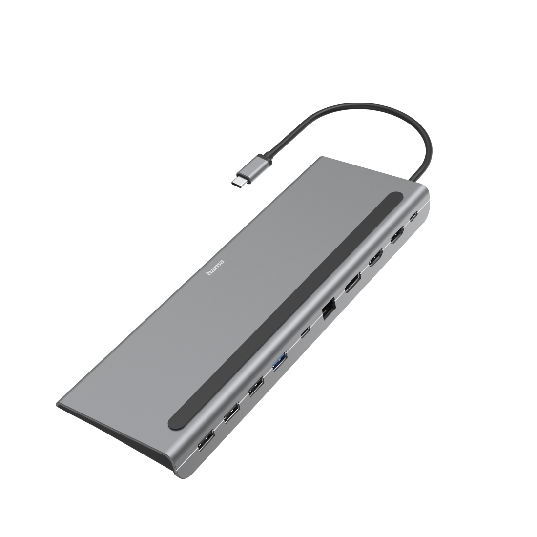 Image of Hama 00200100 notebook dock/port replicator USB 3.2 Gen 1 (3.1 Gen...