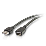 C2G 39011 USB cable USB 2.0 383.9" (9.75 m) USB A 4.8 Gbit/s Black
