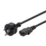 Monoprice 7670 power cable Black 72" (1.83 m) AS3112 IEC C13