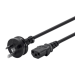 Monoprice 7670 power cable Black 72" (1.83 m) AS3112 IEC C13