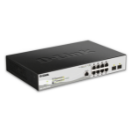 D-Link DGS-1210-10P/ME/B network switch Managed L2/L3 Gigabit Ethernet (10/100/1000) Power over Ethernet (PoE) Black, Grey