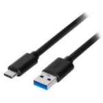 Akyga AK-USB-24 USB cable USB 3.2 Gen 1 (3.1 Gen 1) 0.5 m USB A USB C Black