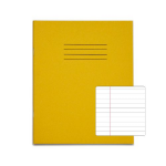Rhino 8 x 6.5 Exercise Book 48 Page, Yellow, F8M (Pack of 100)