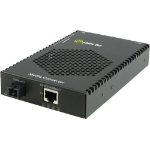 Perle S-1110P-S1SC10D-XT network media converter 1000 Mbit/s 1490 nm Single-mode Black