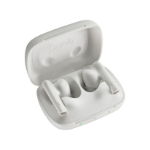HP Poly Poly Voyager Free 60 UC White Sand Earbuds +BT700 USB-C Adapter +Basic Charge Case