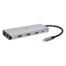 Monoprice 44467 laptop dock/port replicator Wired USB 3.2 Gen 1 (3.1 Gen 1) Type-C Silver