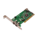 Siig 3-Port FireWire PCI Card interface cards/adapter