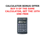 Canon LS390HBL 8 DIGIT HARD COVER - BUY 9 GET 1 FREE