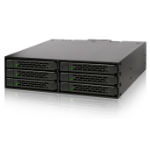 Icy Dock MB996SP-6SB disk array 0 TB Black