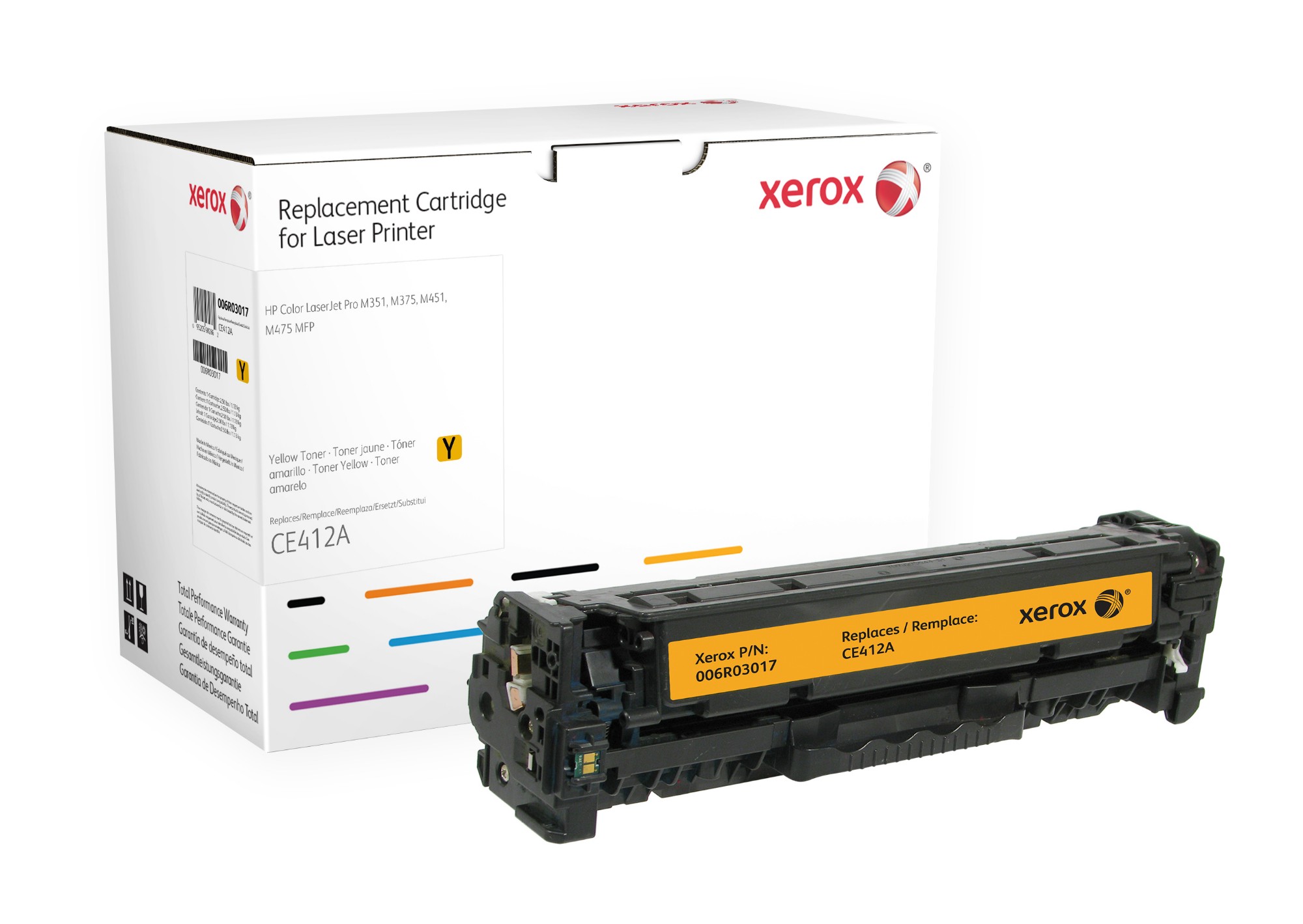 Xerox 006R03017 Toner cartridge yellow, 2.6K pages (replaces HP 305A/CE412A) for HP LaserJet M 375
