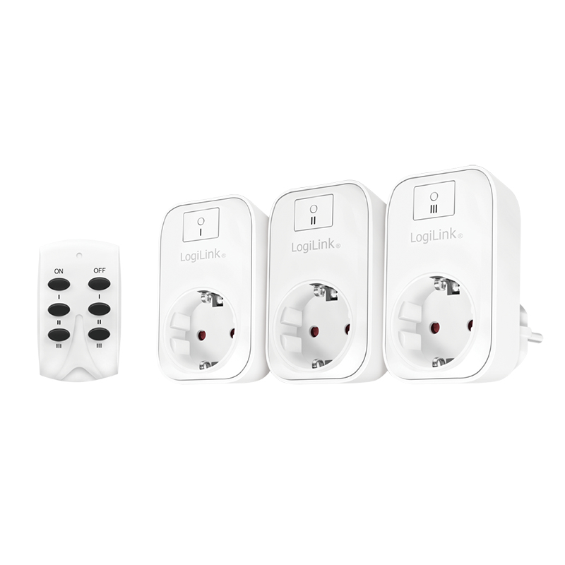 Image of LogiLink EC0007 power plug adapter Type F White