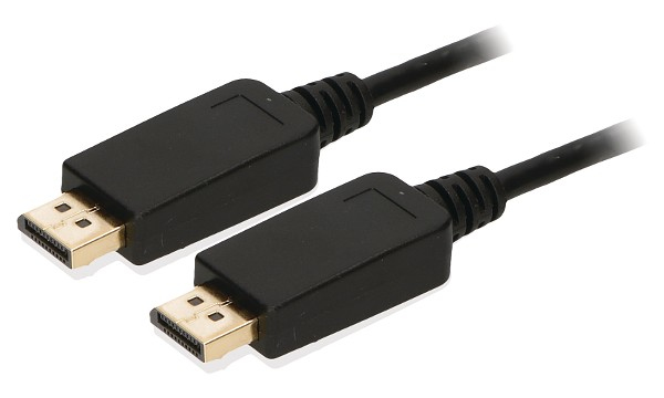 2-Power CAB0040A DisplayPort cable 1 m Black