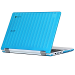 iPearl MCOVERACR11AQU laptop case 11.6" Hardshell case Blue, Translucent