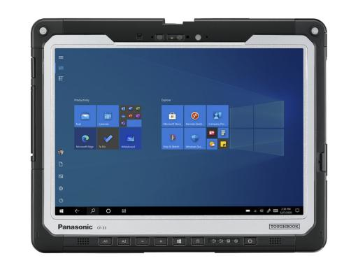 Panasonic Toughbook CF-33 MK2 512 GB 30.5 cm (12") 10th gen Intel® Core™ i5 16 GB Wi-Fi 6 (802.11ax) Windows 10 Pro Black, Grey