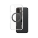 PanzerGlass CARE by Â® Feature Case Transparent w. Black Kickstand & MagSafe iPhone 16
