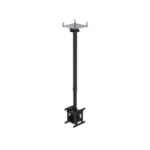 Ergonomic Solutions SpacePole Digital Signage Back to back, telescopic ceiling mount for screens up to 43" (VESA 100 and VESA 200)