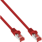 InLine Patch Cable S/FTP PiMF Cat.6 250MHz PVC CCA red 7.5m