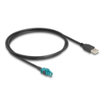 DeLOCK Cable HSD Z female to USB 2.0 Type-A male 1 m