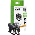 KMP B60D inktcartridge 2 stuk(s) Origineel Zwart