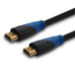 Savio CL-49 HDMI cable 5 m HDMI Type A (Standard) Black, Blue