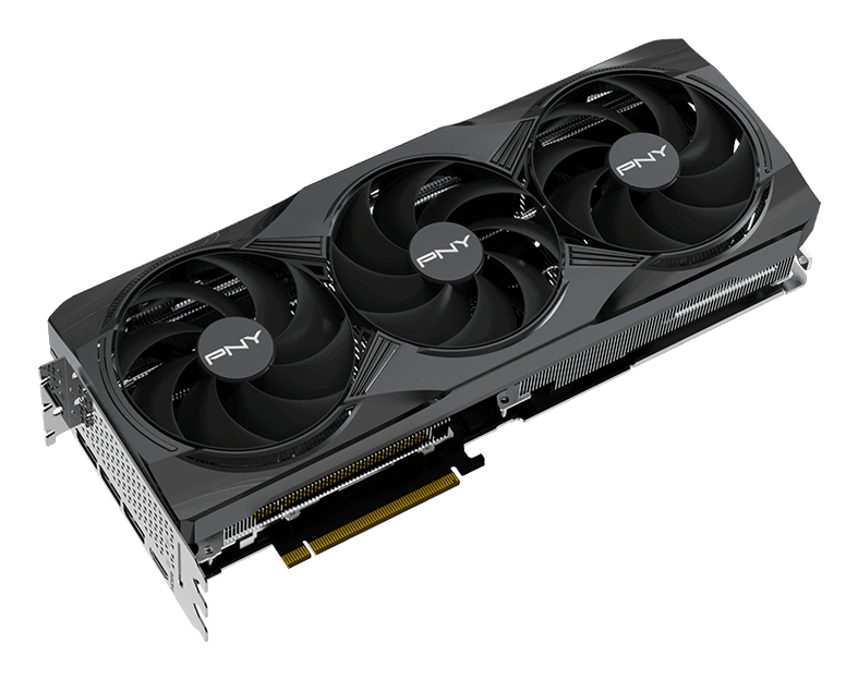 PNY GeForce RTX 5080 Overclocked Triple Fan GPU NVIDIA 16 GB GDDR7