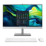 Acer Aspire C24-195ES Intel Core Ultra 7 155U 60.5 cm (23.8") 1920 x 1080 pixels All-in-One PC 32 GB DDR5-SDRAM 2 TB SSD Windows 11 Home Wi-Fi 7 (802.11be) Silver, White