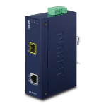 PLANET IFT-805AT network media converter 200 Mbit/s Blue