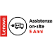 Lenovo 5 Year Onsite Support (Add-On) 1 licenza/e 5 anno/i