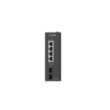 D-Link 6-Port Gigabit Industrial PoE+ Unmanaged Switch with 2 x SFP Po
