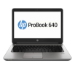HP ProBook 640 G1 i3-4000M Notebook 35.6 cm (14") Intel® Core™ i3 4 GB DDR3-SDRAM 500 GB HDD Wi-Fi 4 (802.11n) FreeDOS Black, Silver