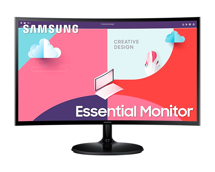 Image of Samsung LS27C360EAU LED display 68.6 cm (27") 1920 x 1080 pixels...