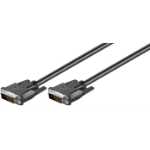 Microconnect MONCC2 DVI cable 2 m DVI-D Black