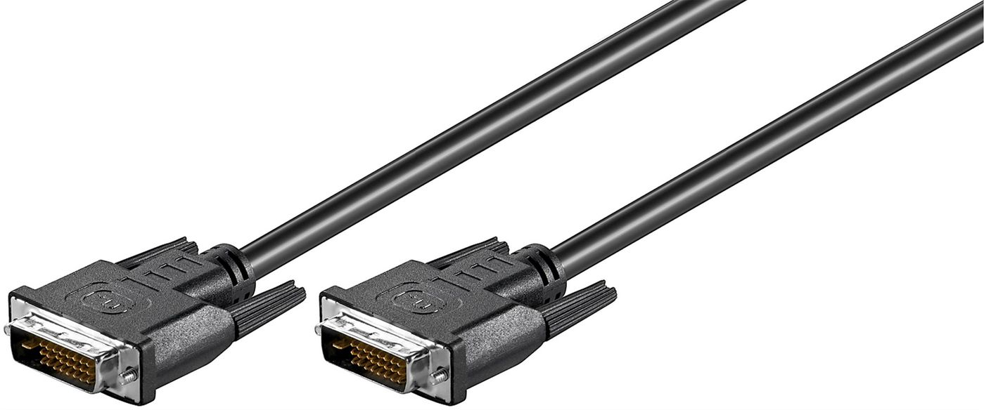 Image of Microconnect MONCC1 DVI cable 1 m DVI-D Black
