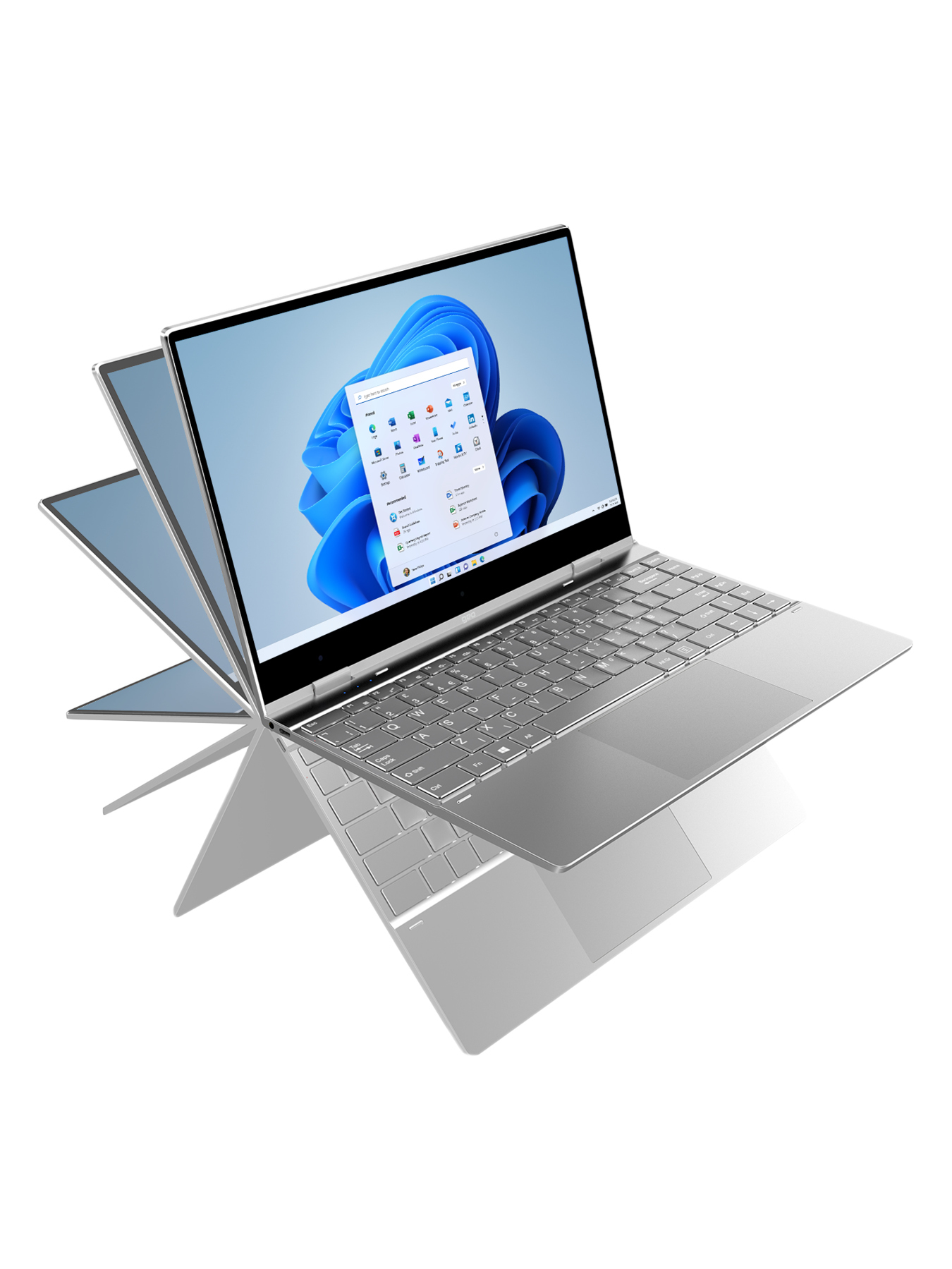 GeoFlex 340 14.1-inch Convertible Laptop with Touchscreen Windows 10 Intel Core i3 4GB RAM 128GB SSD