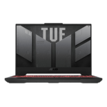 ASUS TUF Gaming A15 FA507NU-DS74 laptop AMD Ryzen™ 7 7735HS 15.6" Full HD 16 GB DDR5-SDRAM 1 TB SSD NVIDIA GeForce RTX 4050 Wi-Fi 6 (802.11ax) Windows 11 Home Black, Gray