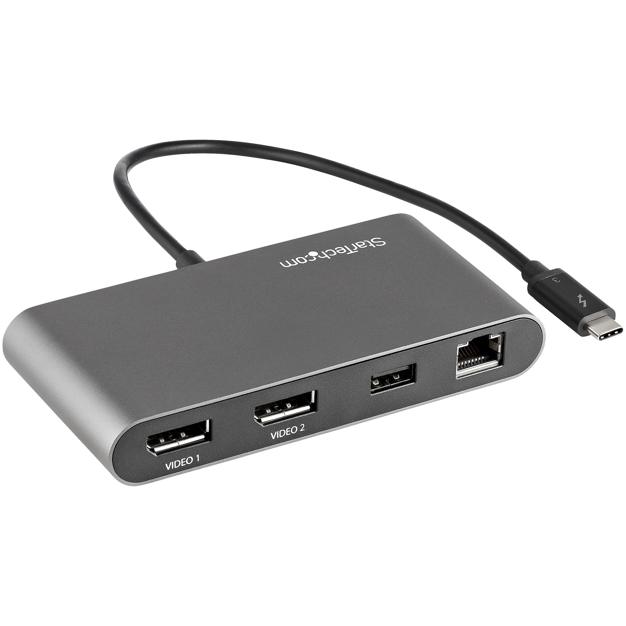 Image of StarTech.com Thunderbolt 3 Mini Dock - Portable Dual Monitor...
