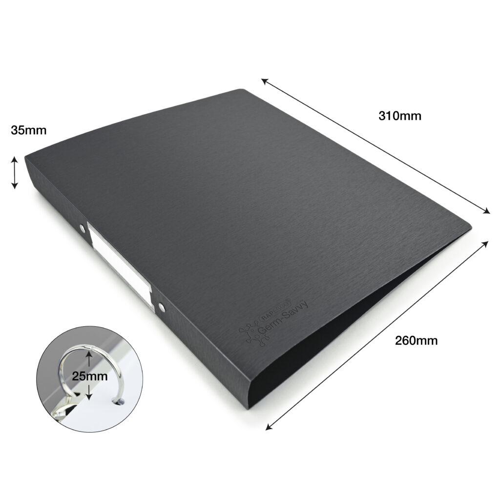 Rapesco 1658 ring binder A4 Multicolour