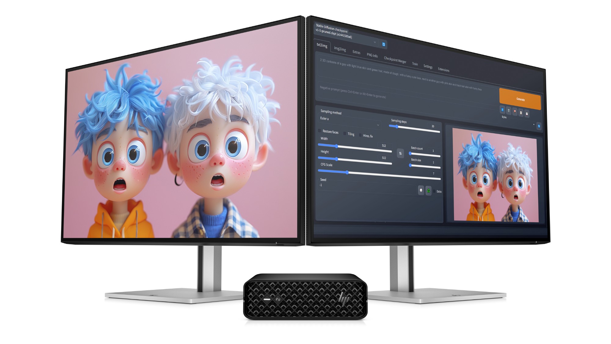 HP Z2 Mini G1i Workstation Desktop PC Windows 11 Pro Mini PC AI PC, AI Workstation Black HP Z2 Mini G1i Workstation Desktop PC Windows 11 Pro Mini PC AI PC, AI Workstation Black