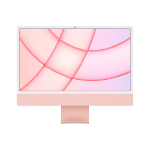 Apple iMac Apple M 61 cm (24") 4480 x 2520 pixels 8 GB 256 GB SSD All-in-One PC macOS Big Sur Wi-Fi 6 (802.11ax) Pink