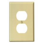 Leviton PJ8-I wall plate/switch cover Ivory