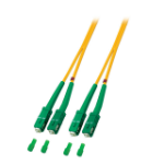 EFB Elektronik O2561.0,5 Glasvezel kabel 0,5 m SC OS2 Geel