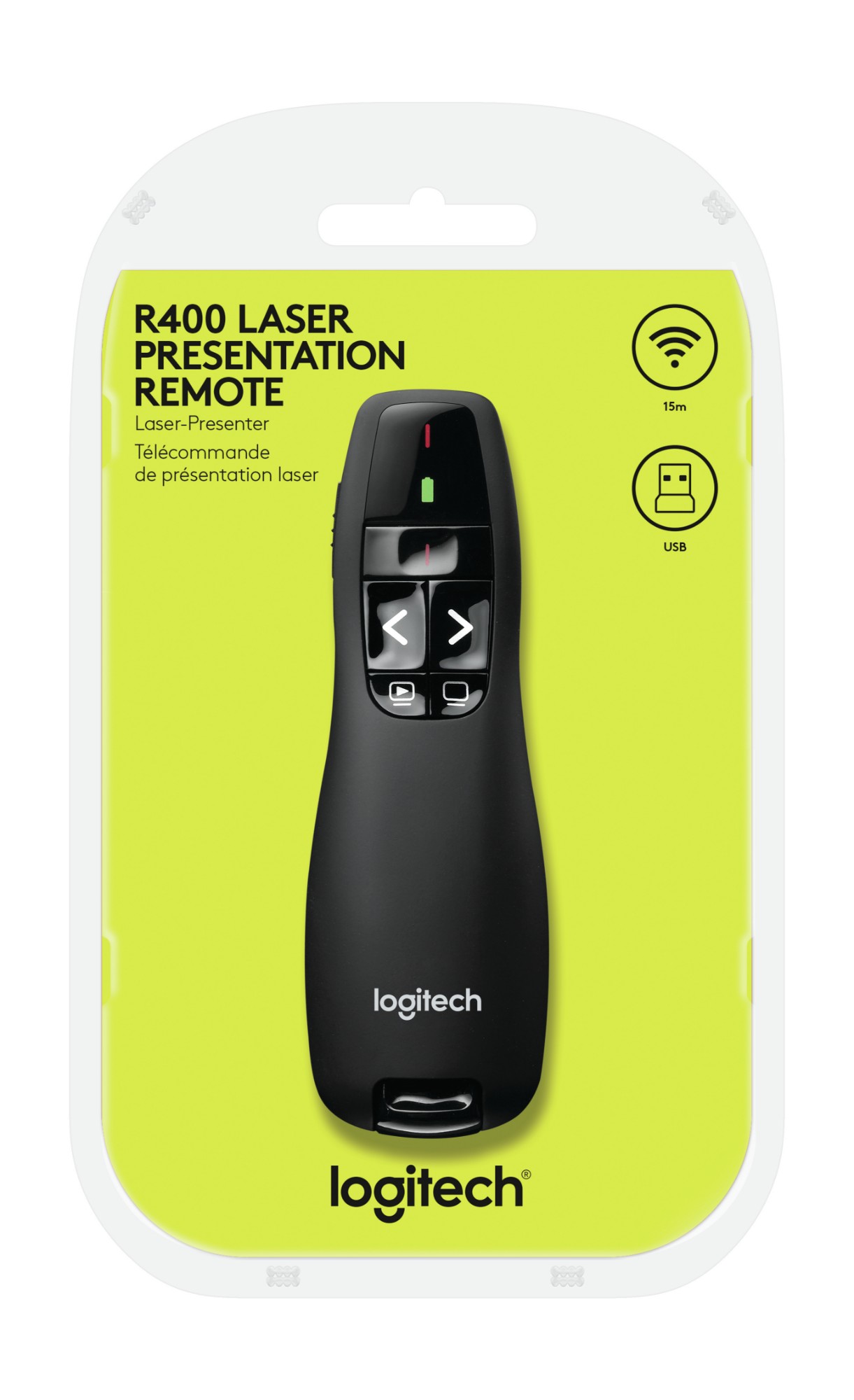 Logitech Wireless Presenter R400 Setup Guide