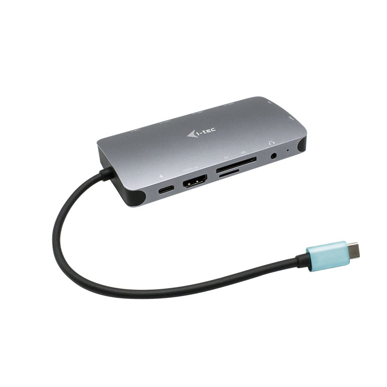 Image of i-tec Metal USB-C Nano Dock HDMI/VGA with LAN + Power Delivery 100 W